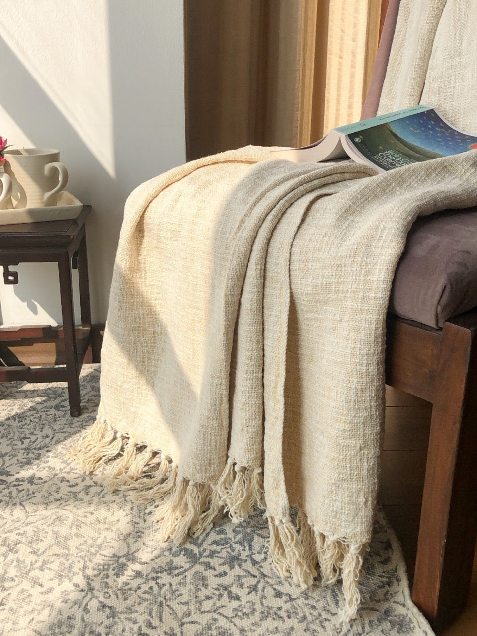 Handwoven Cotton hot Throw