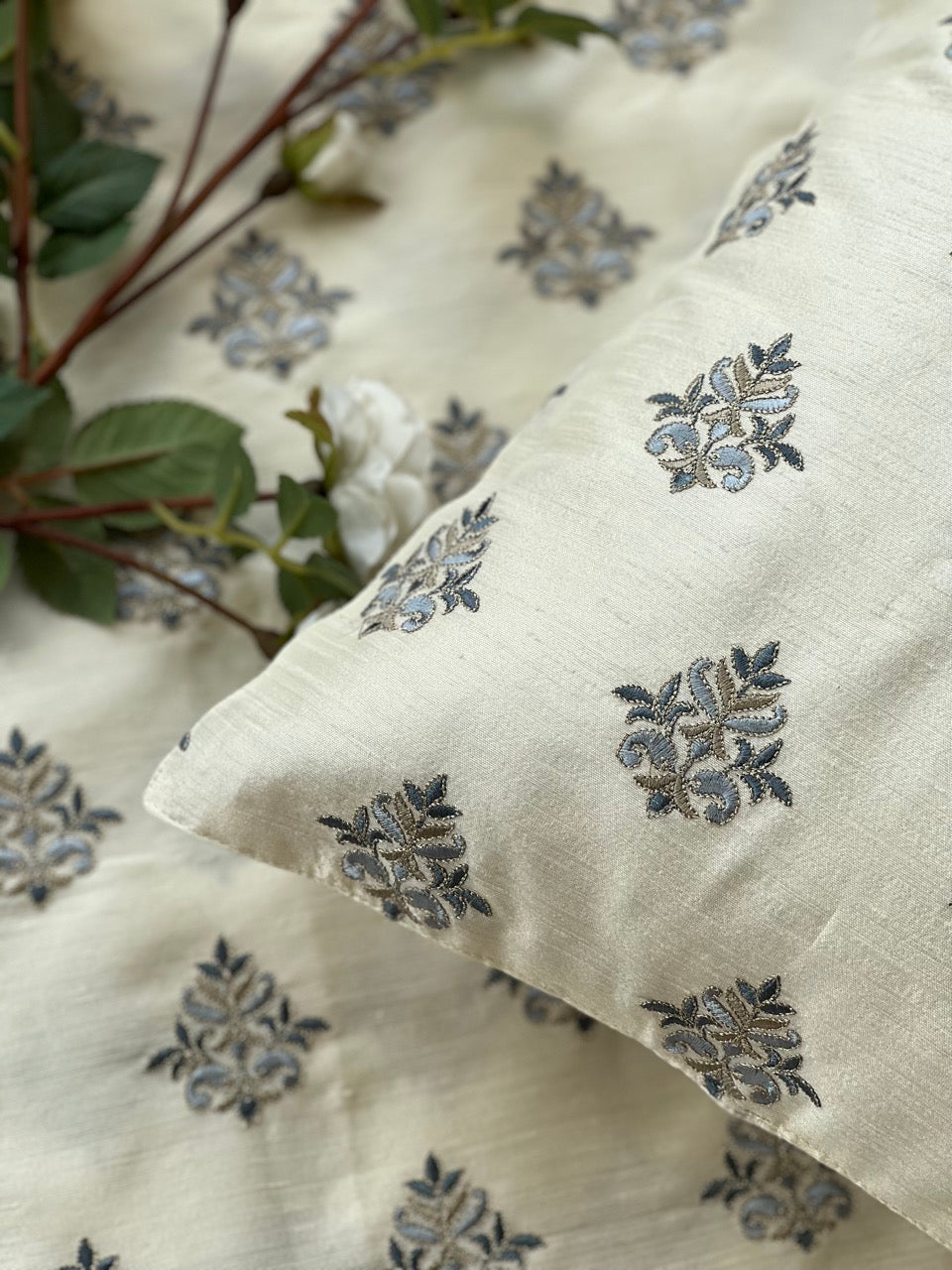 Ajara Embroidered Cushion Cover