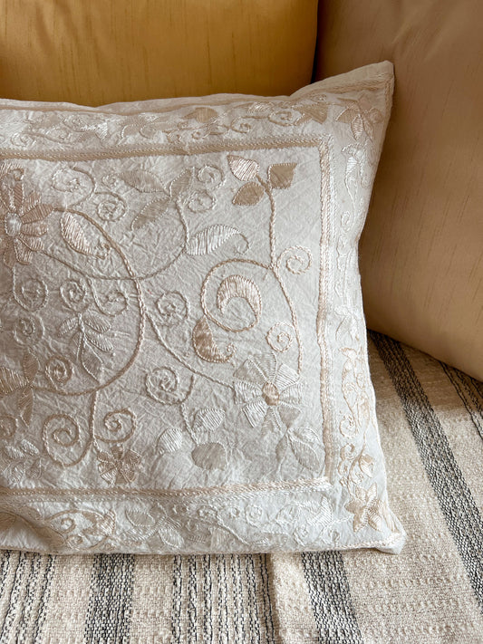 Amala Hand Embroidered Cushion Cover